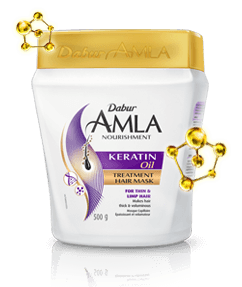 Keratin Oil Treatment Hair Mask- Dabur Amla